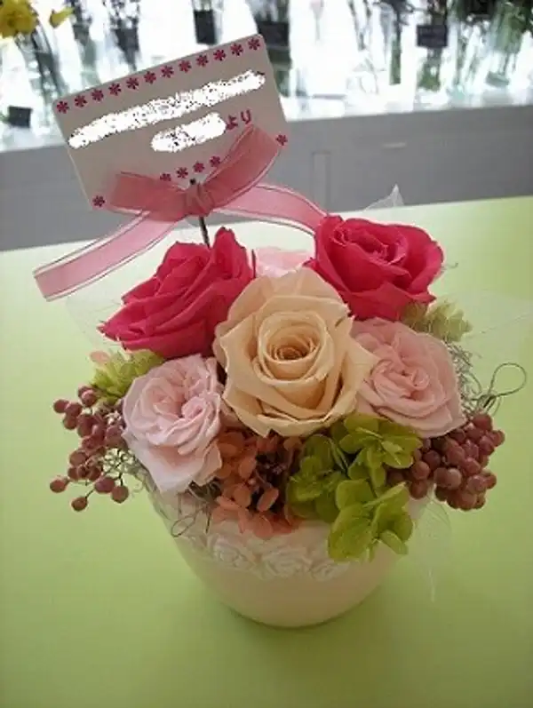 プリザーブドフラワー フォト